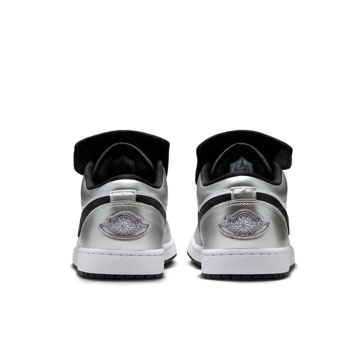 Air Jordan 1 Low SE White Black White Metallic Silver IR2278-100 | Pro Feet