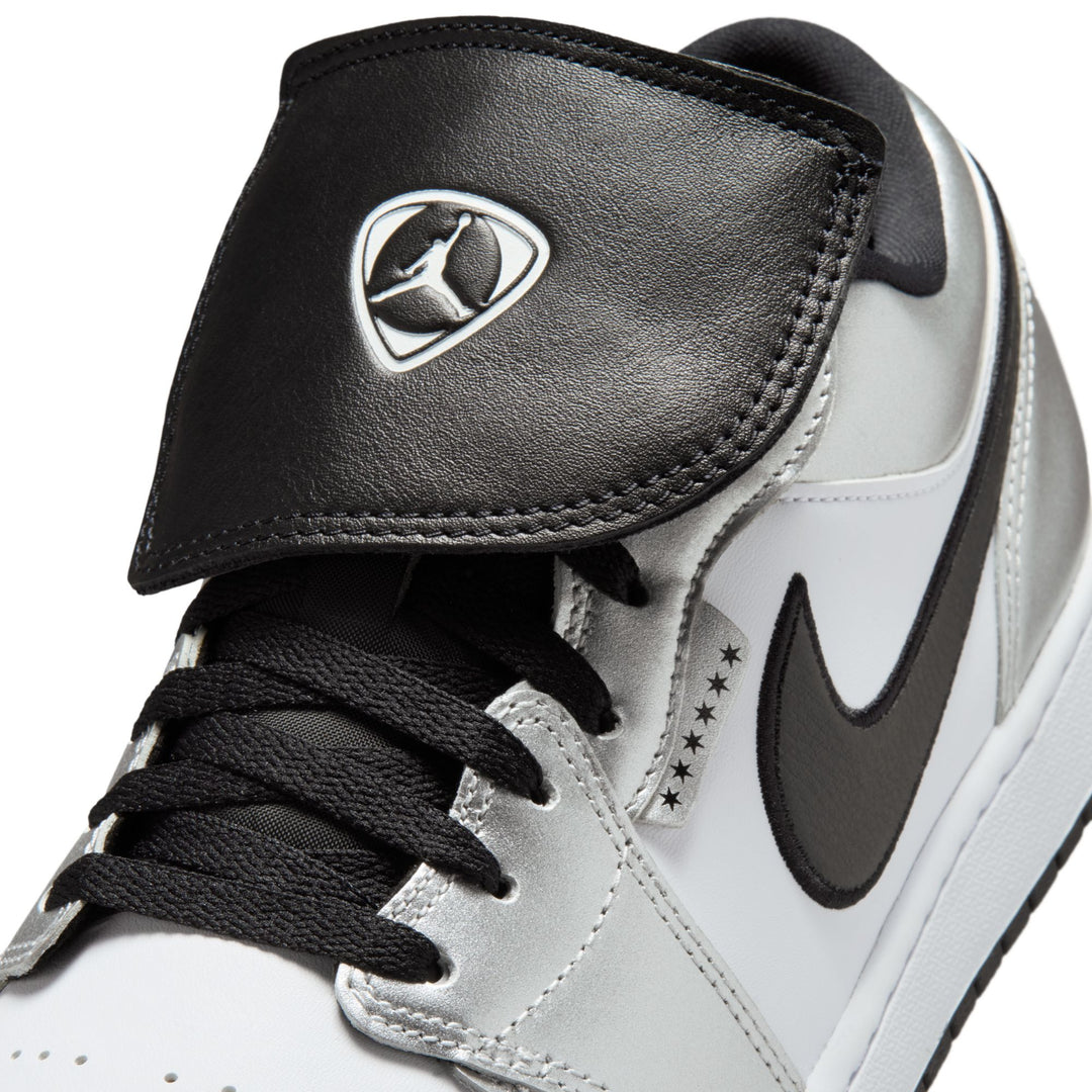 Air Jordan 1 Low SE White Black White Metallic Silver IR2278-100 | Pro Feet