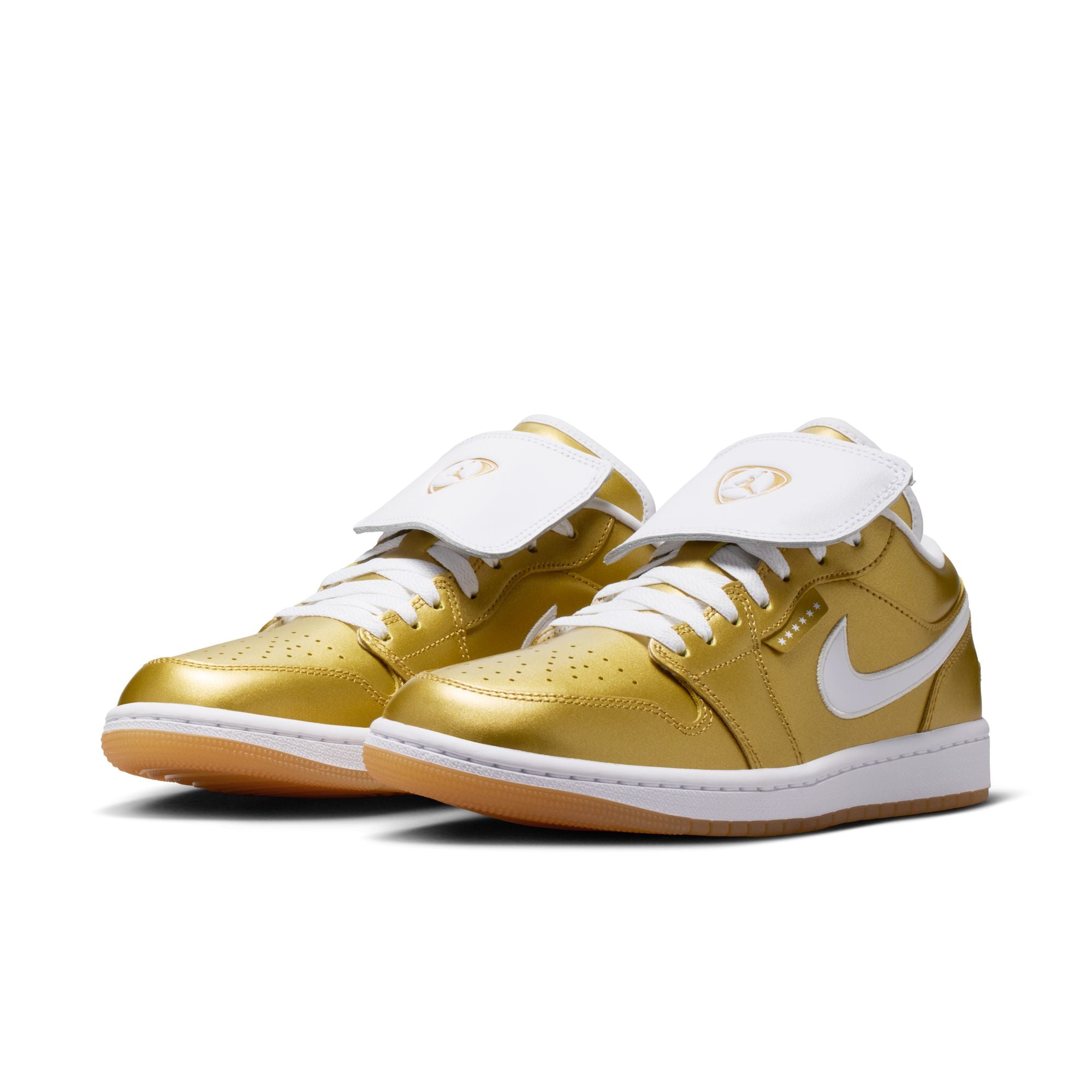 Air Jordan 1 Low Women’s Gold Gold White Gum Yellow IR2304-703 | Pro Feet