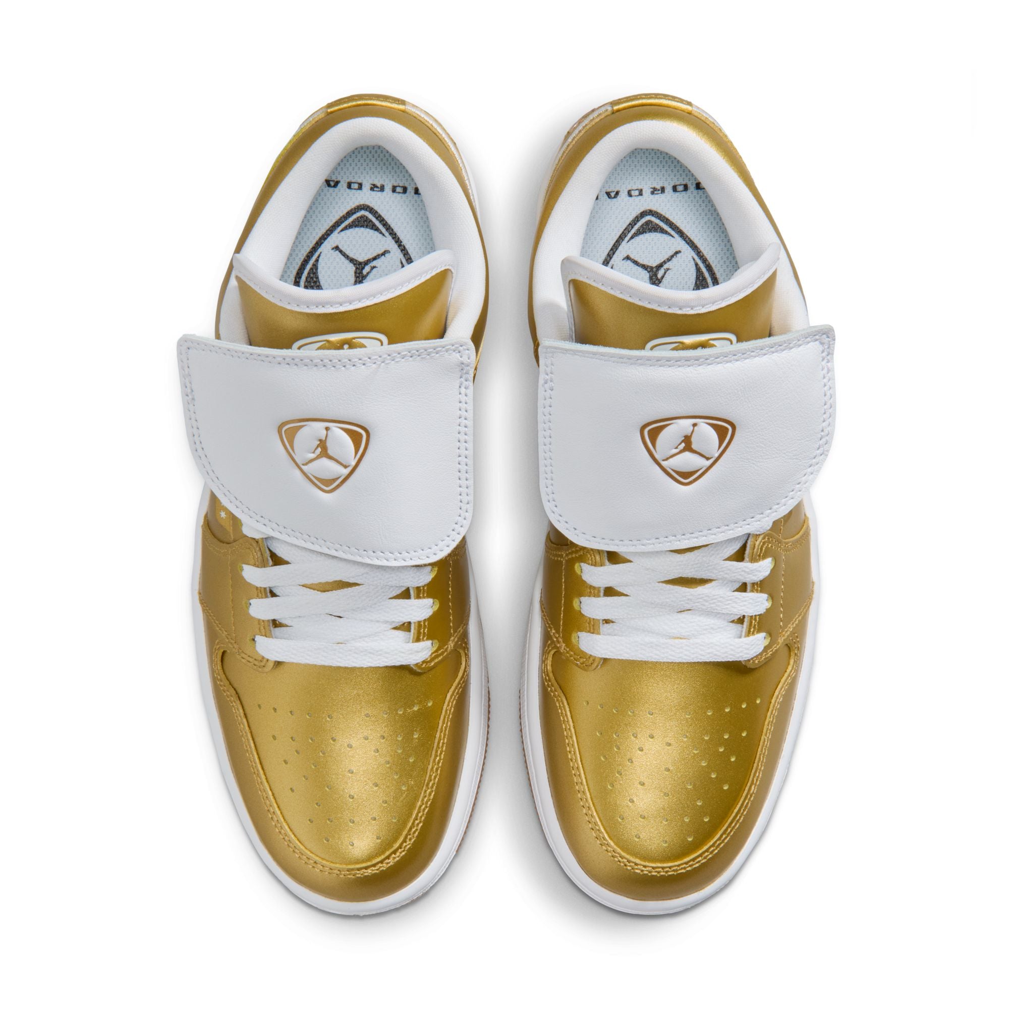 Air Jordan 1 Low Women’s Gold Gold White Gum Yellow IR2304-703 | Pro Feet