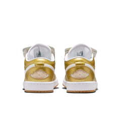 Air Jordan 1 Low Women’s Gold Gold White Gum Yellow IR2304-703 | Pro Feet