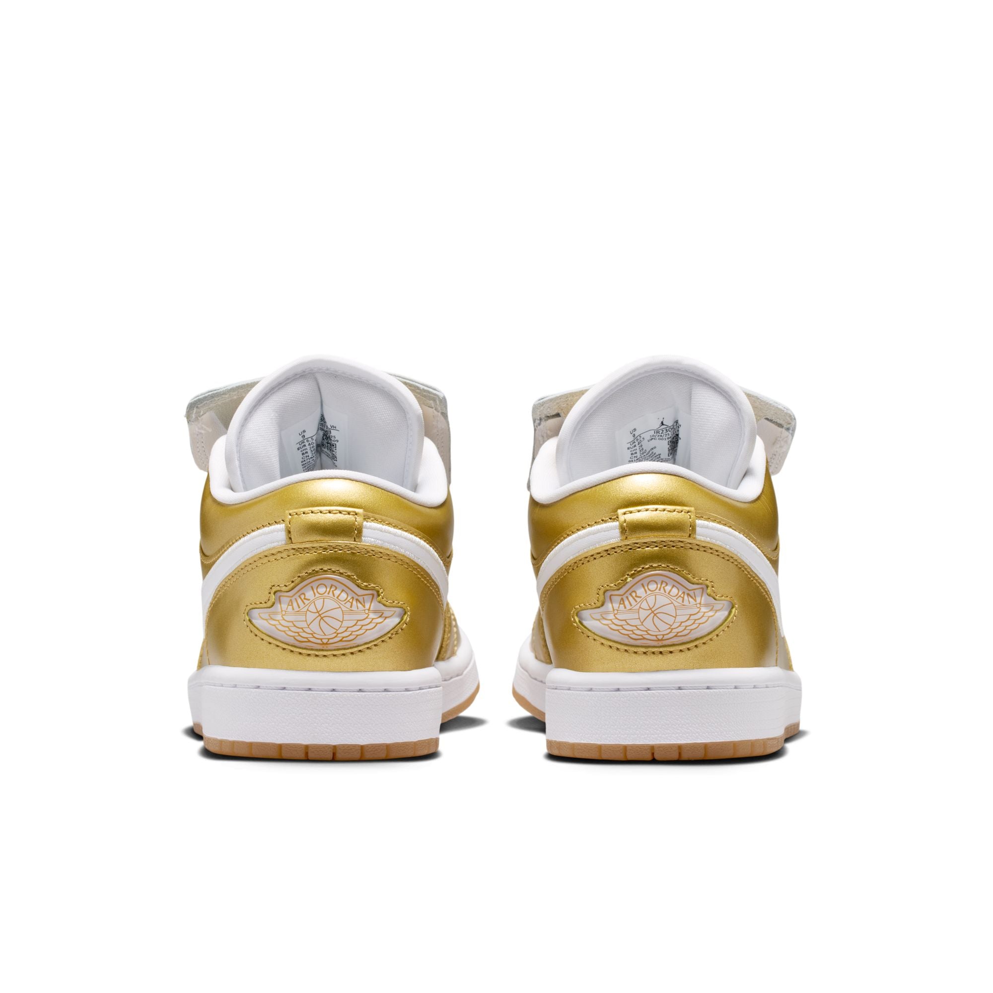 Air Jordan 1 Low Women’s Gold Gold White Gum Yellow IR2304-703 | Pro Feet