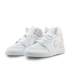 Air Jordan 1 Mid SE GS White Field Silver IR2320-100 | Pro Feet