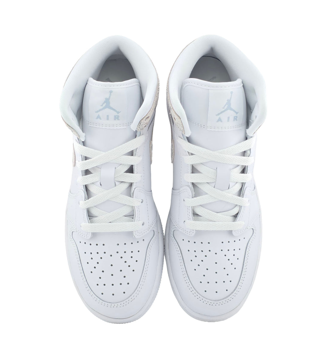 Air Jordan 1 Mid SE GS White Field Silver IR2320-100 | Pro Feet