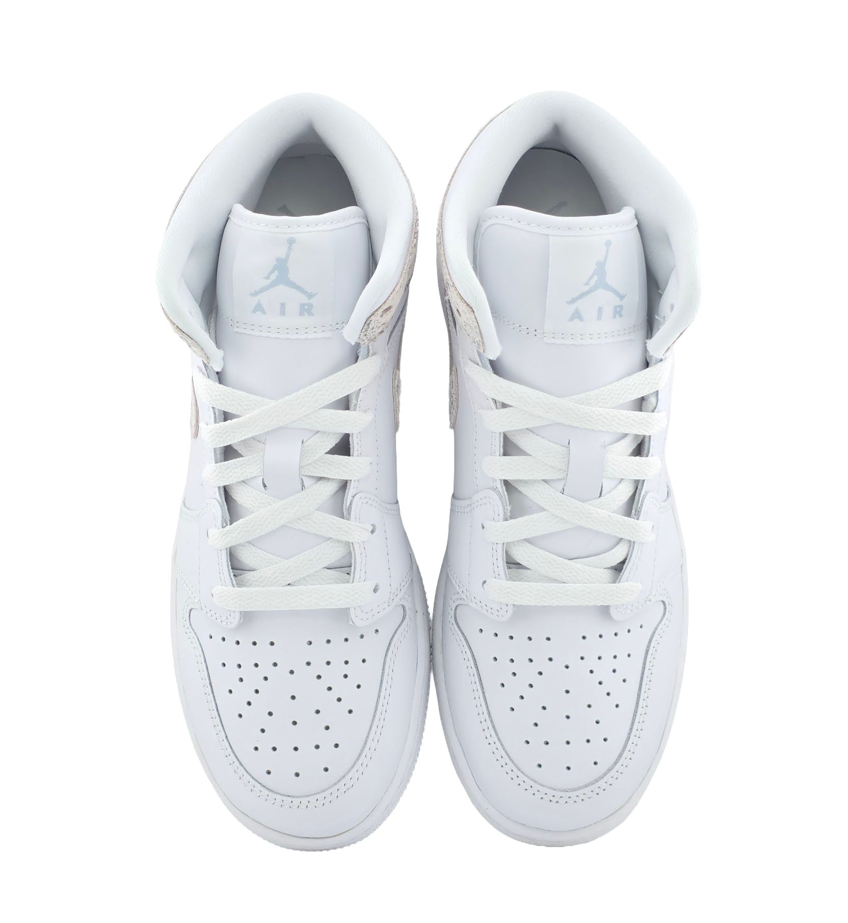 Air Jordan 1 Mid SE GS White Field Silver IR2320-100 | Pro Feet