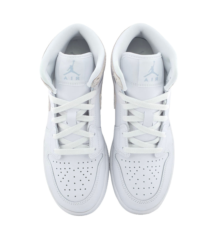 Air Jordan 1 Mid SE GS White Field Silver IR2320-100 | Pro Feet