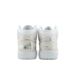 Air Jordan 1 Mid SE GS White Field Silver IR2320-100 | Pro Feet