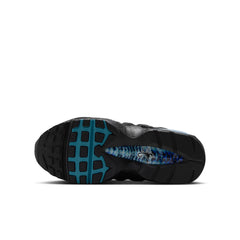 Nike Air Max 95 SE GS Black Chrome Gamma Blue Metallic Silver IR2756-001 | Pro Feet