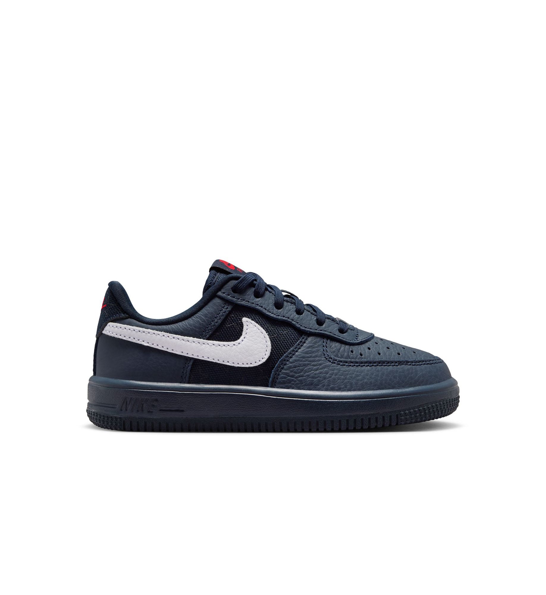 Nike Force 1 Low PS Dark Obsidian White Black University Red IR3986-400 | Pro Feet