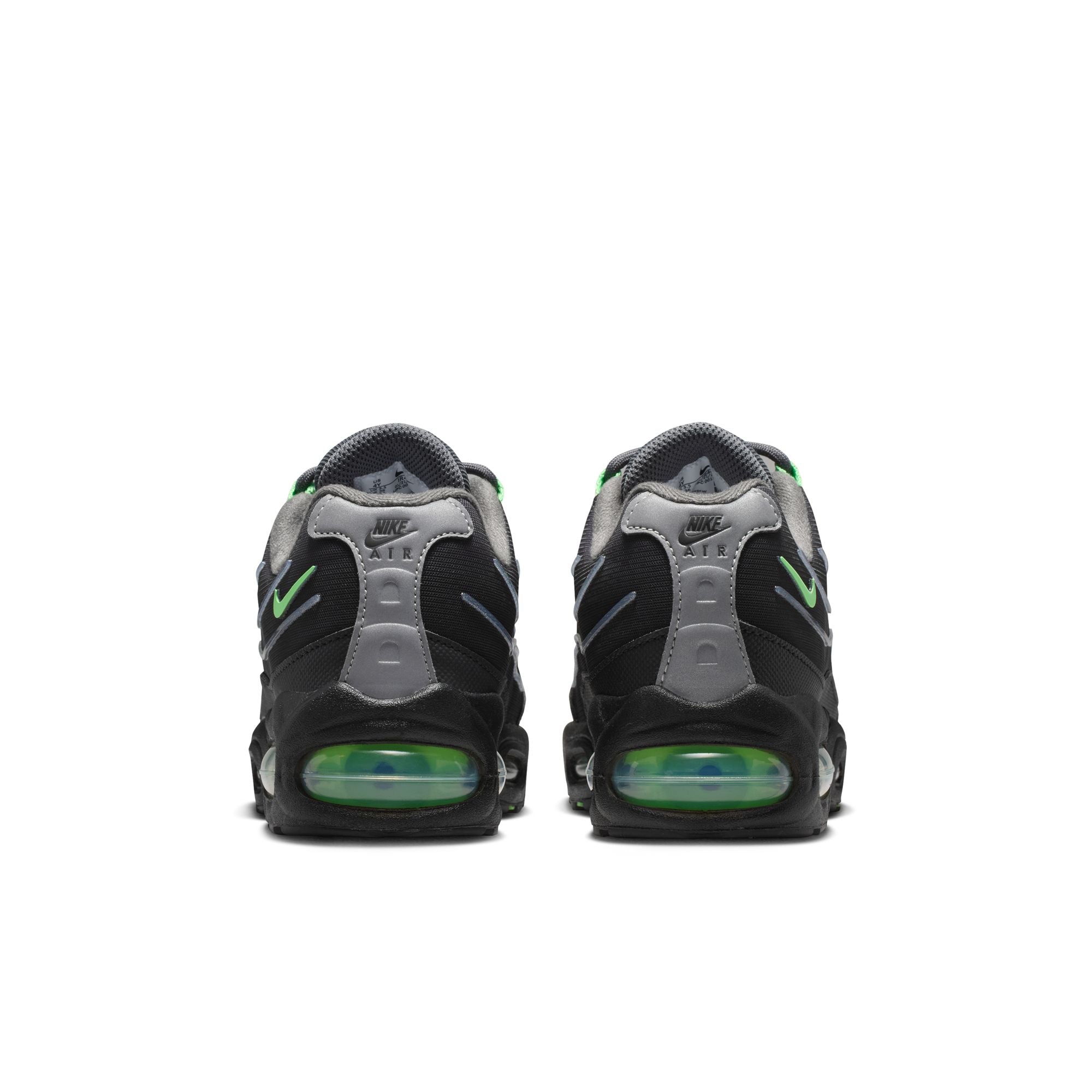 Nike Air Max 95 Big Bubble Tech GS Iron Grey Illusion Green IR4602-004 | Pro Feet