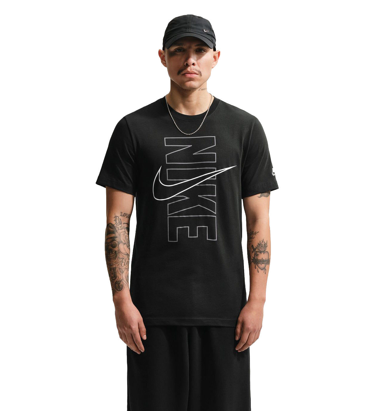 Nike Sportswear Club Tee Block 3 Black IR4618-010 | Pro Feet