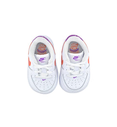 Nike Force 1 Low TD White Bright Violet Orange | Pro Feet | IR5465-100