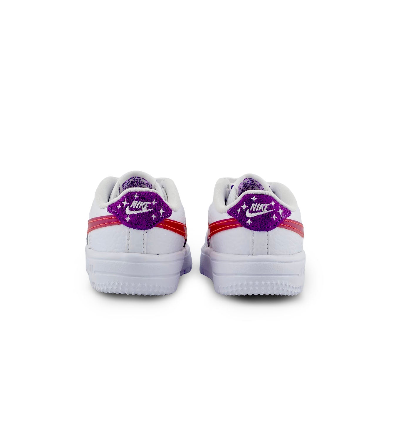 Nike Force 1 Low TD White Bright Violet Orange | Pro Feet | IR5465-100