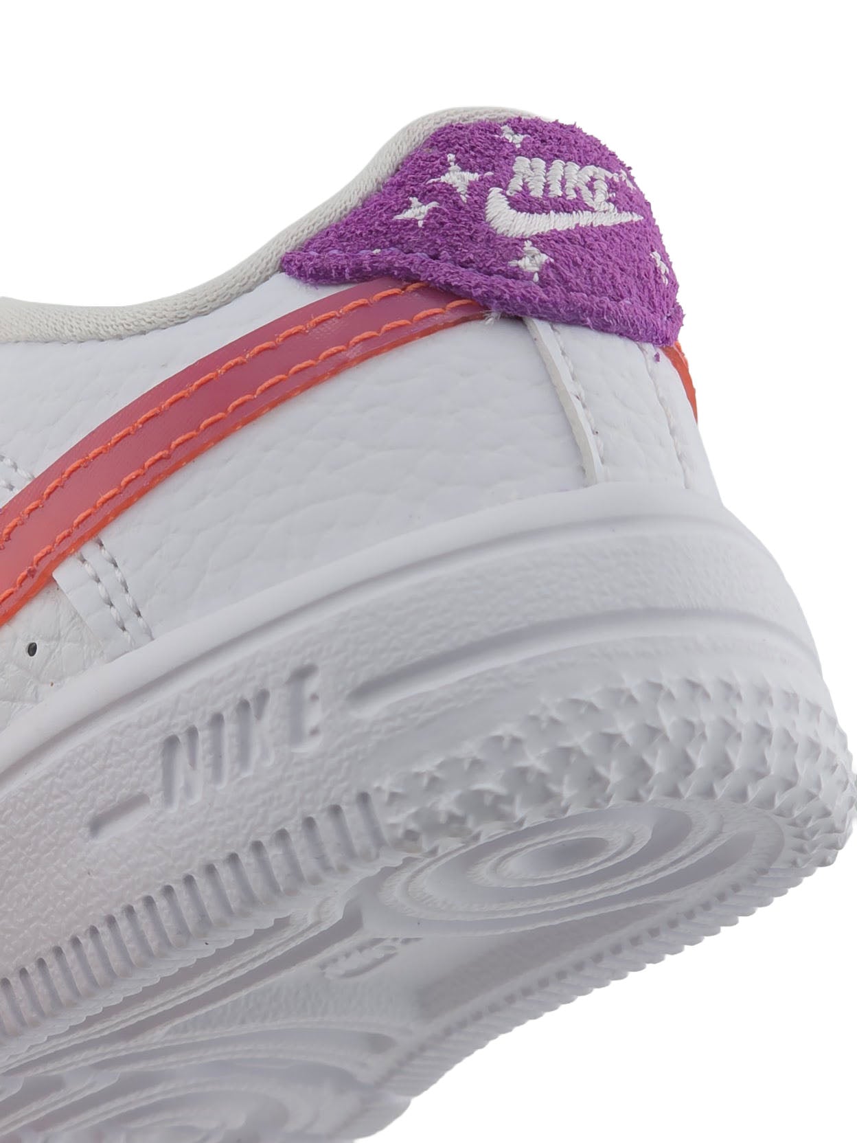 Nike Force 1 Low TD White Bright Violet Orange | Pro Feet | IR5465-100