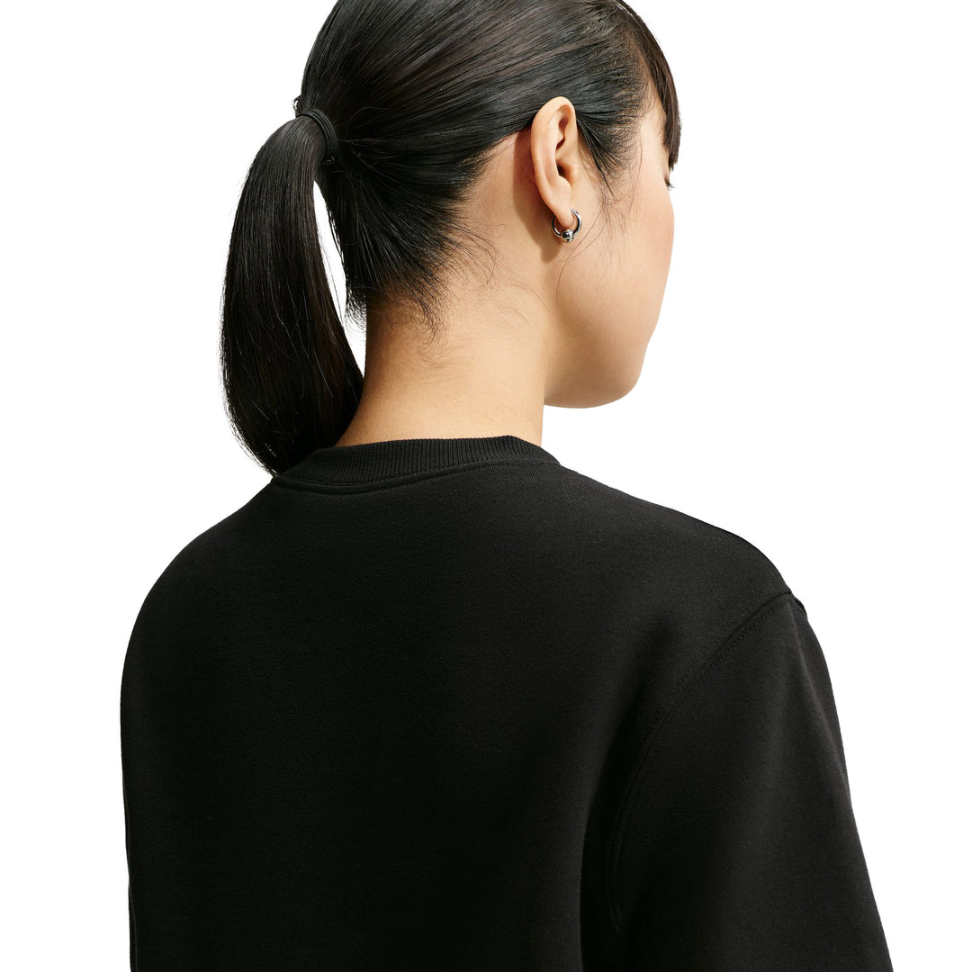Nike Studio Fleece Women’s Crew Total Black Sail IR8293-001 | Pro Feet
