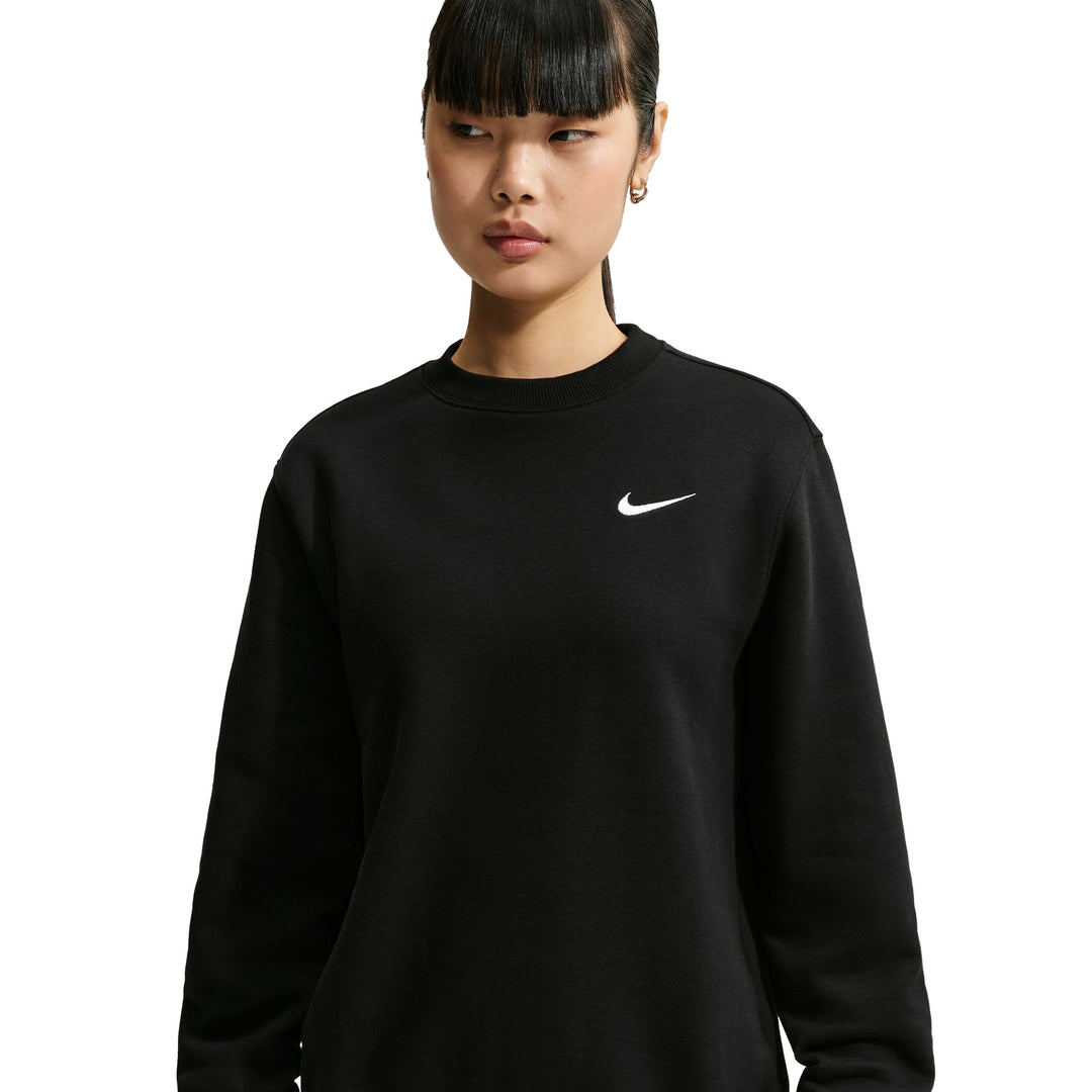 Nike Studio Fleece Women’s Crew Total Black Sail IR8293-001 | Pro Feet