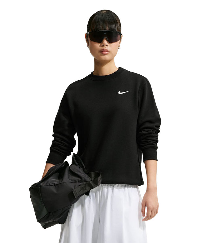 Nike Studio Fleece Women’s Crew Total Black Sail IR8293-001 | Pro Feet
