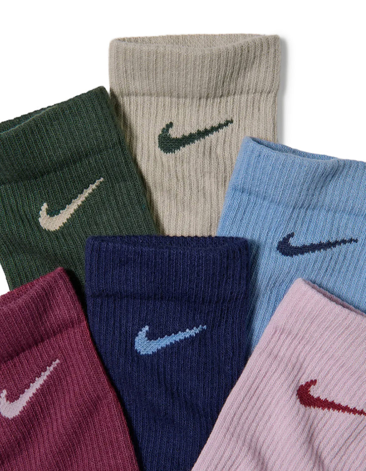 Nike Everyday Elevated Micro Crew Socks Multi Color IU1850-916 | Pro Feet