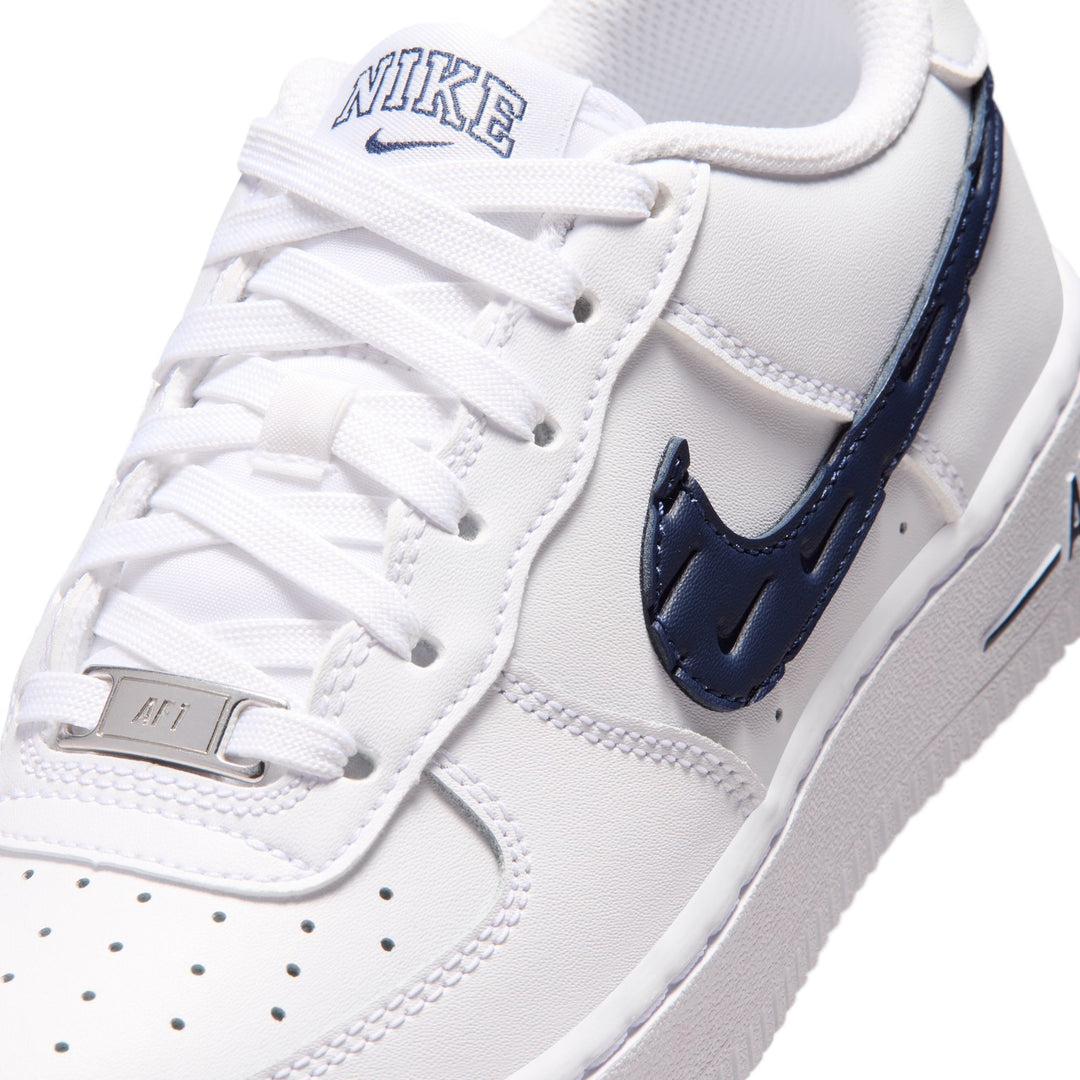 Nike Air Force 1 GS White Midnight Navy IV0500-100 | Pro Feet