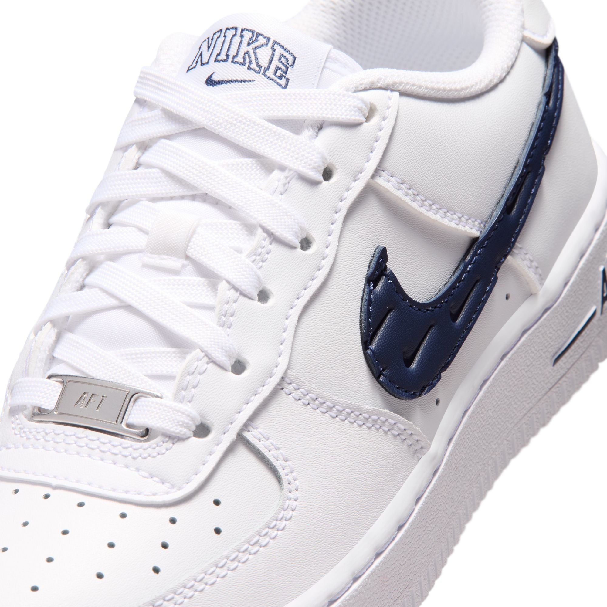 Nike Air Force 1 GS White Midnight Navy IV0500-100 | Pro Feet