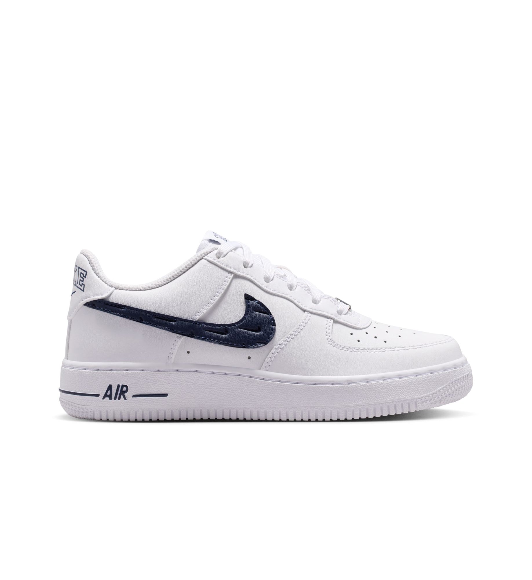 Nike Air Force 1 GS White Midnight Navy IV0500-100 | Pro Feet