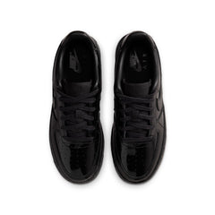 Nike Air Force 1 Low Patent Leather GS Black Black IV2448-010 | Pro Feet