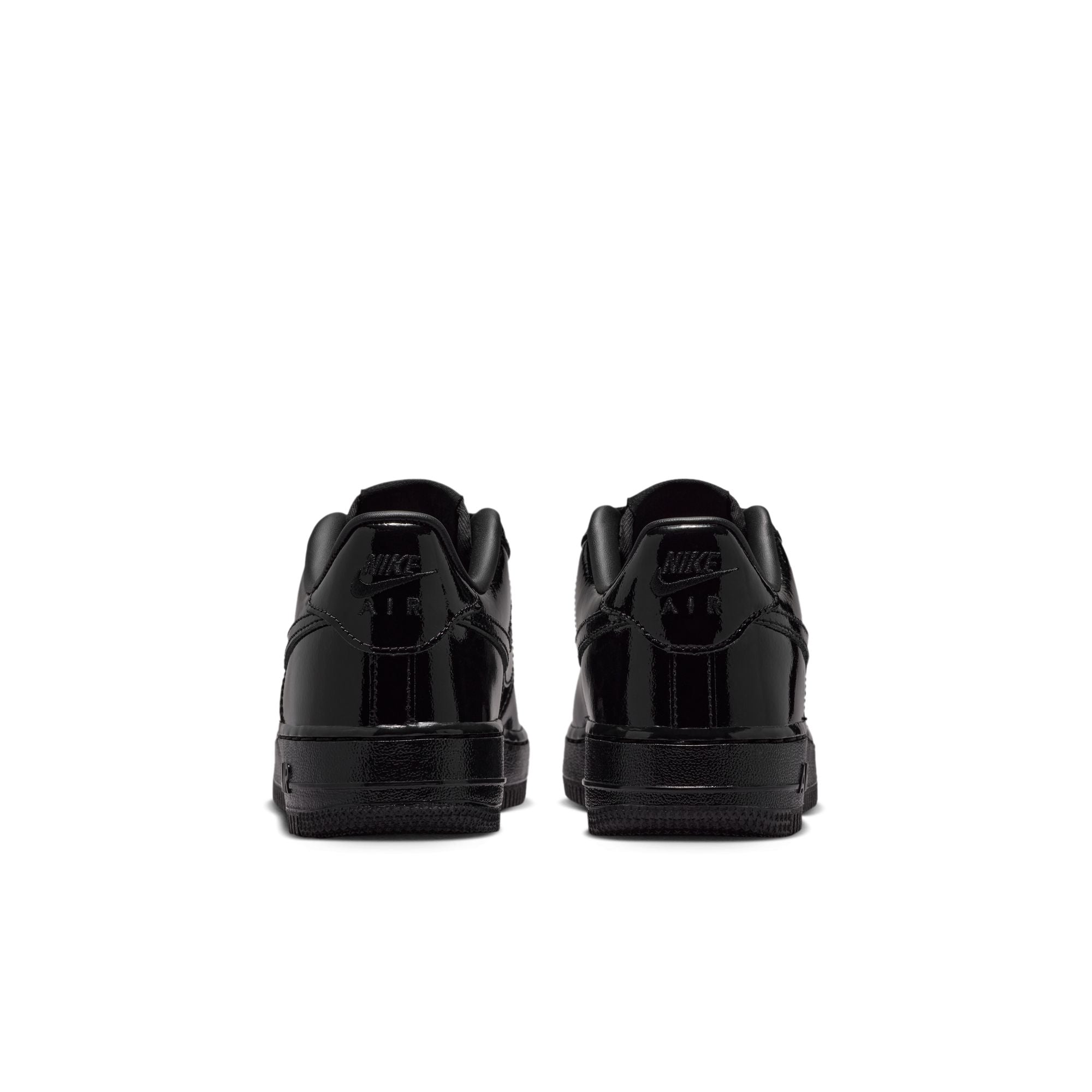 Nike Air Force 1 Low Patent Leather GS Black Black IV2448-010 | Pro Feet