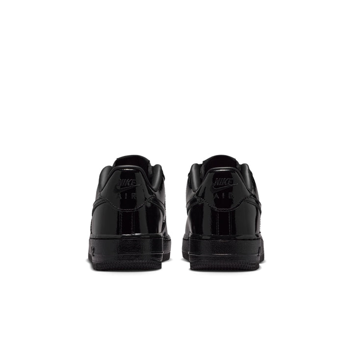 Nike Air Force 1 Low Patent Leather GS Black Black IV2448-010 | Pro Feet