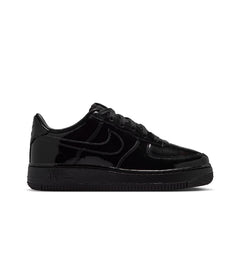 Nike Air Force 1 Low Patent Leather GS Black Black IV2448-010 | Pro Feet