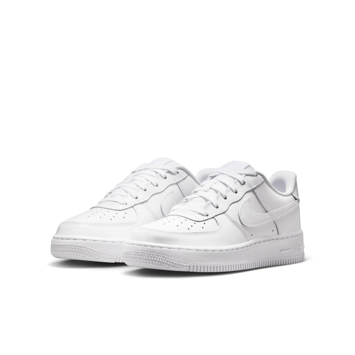 Nike Air Force 1 Low Patent Leather GS White White IV2448-100 | Pro Feet