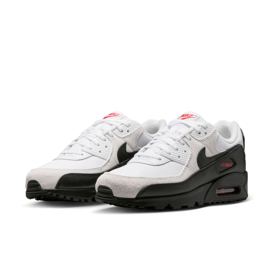 Nike Air Max 90 White Black University Red IV2867-100 | Pro Feet