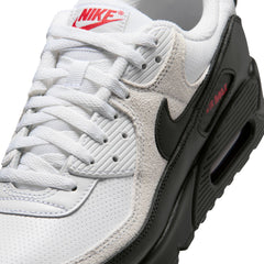 Nike Air Max 90 White Black University Red IV2867-100 | Pro Feet