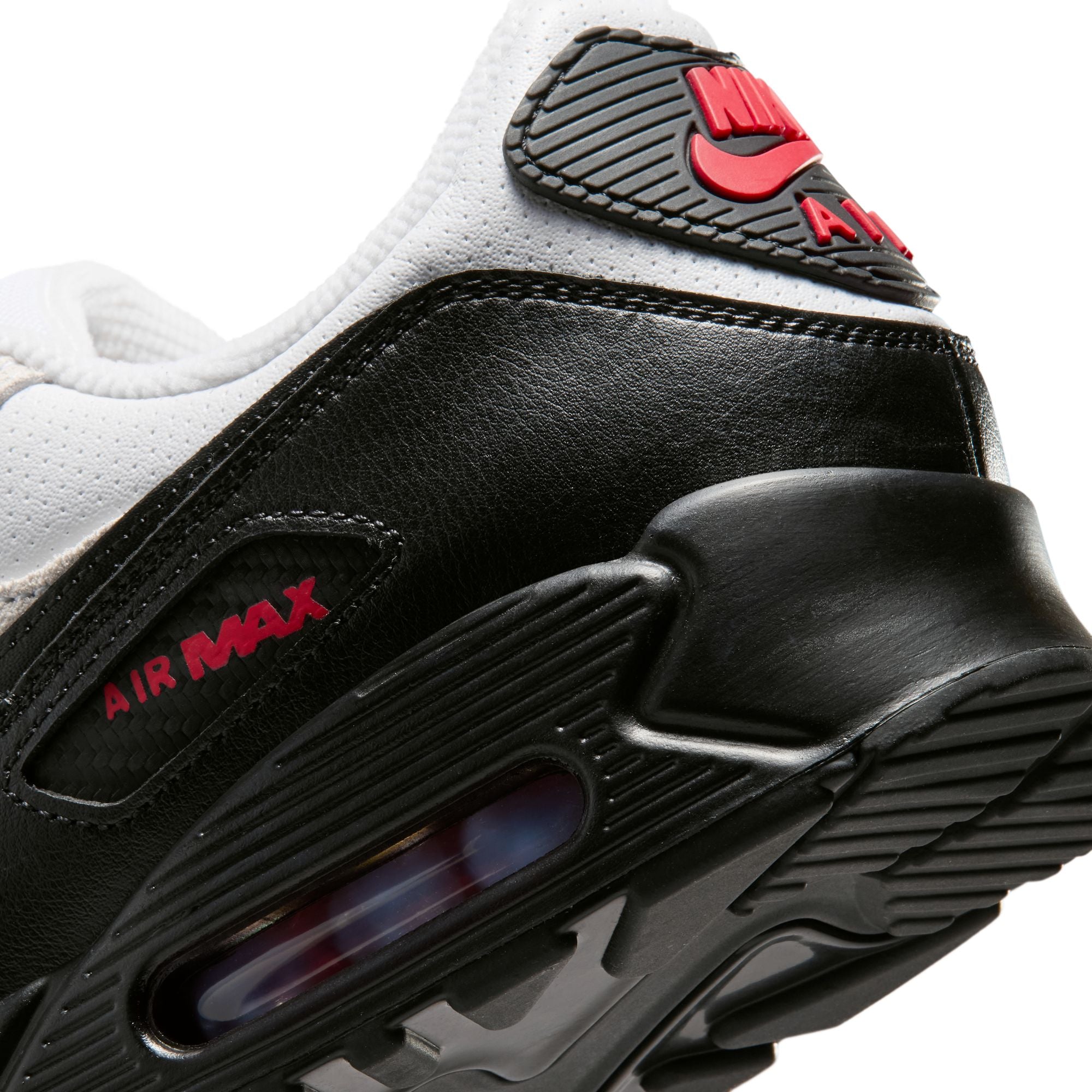 Nike Air Max 90 White Black University Red IV2867-100 | Pro Feet