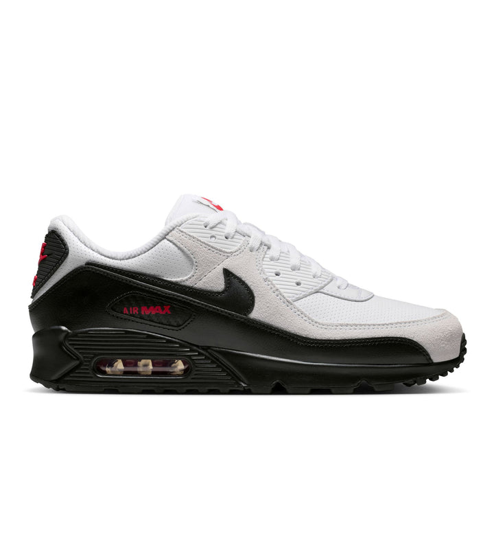 Nike Air Max 90 White Black University Red IV2867-100 | Pro Feet