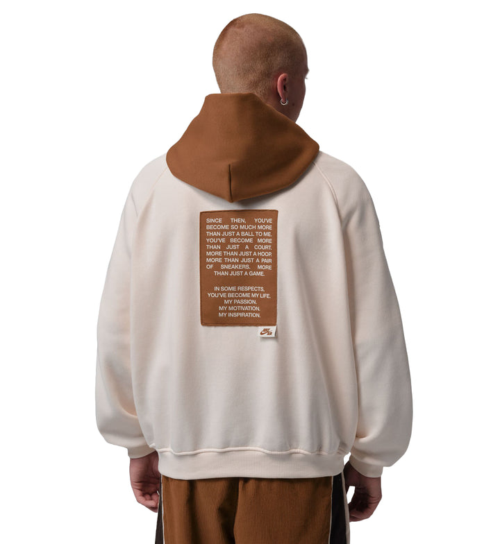 Jordan Brooklyn Fleece Men’s Oversized Pullover Hoodie Soft Pearl Light British Tan IV4902-047 | Pro Feet