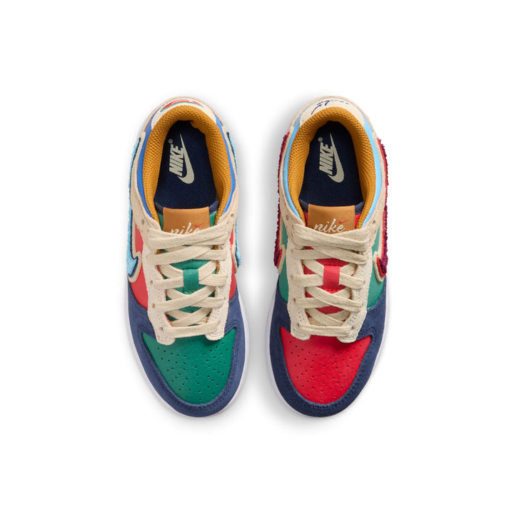 Nike Dunk Low PS Midnight Navy Speed Red Green Noise IV6202-410 | Pro Feet