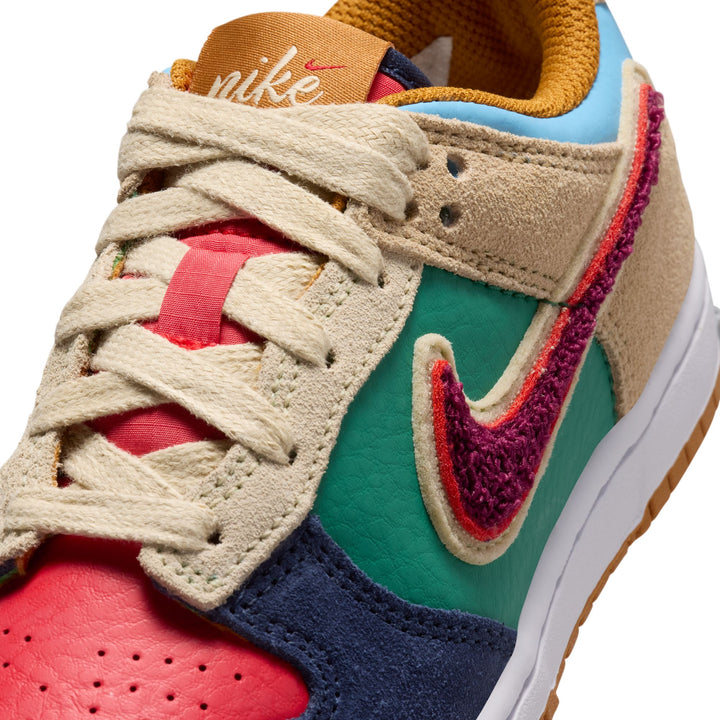 Nike Dunk Low PS Midnight Navy Speed Red Green Noise IV6202-410 | Pro Feet
