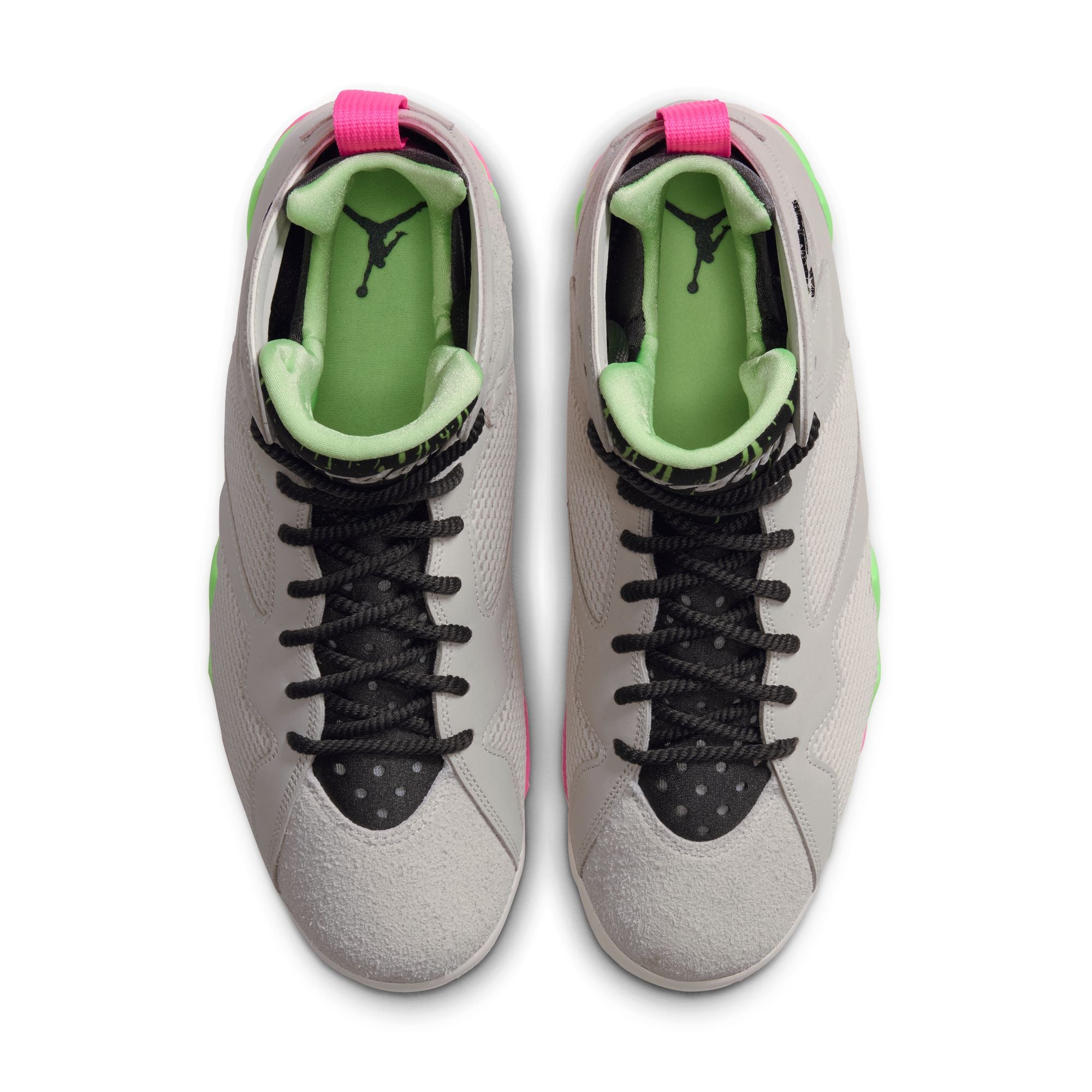 Air Jordan 7 Retro Tennis Day Phantom Anthracite Lime Blast Pink Blast IV6508-030 | Pro Feet