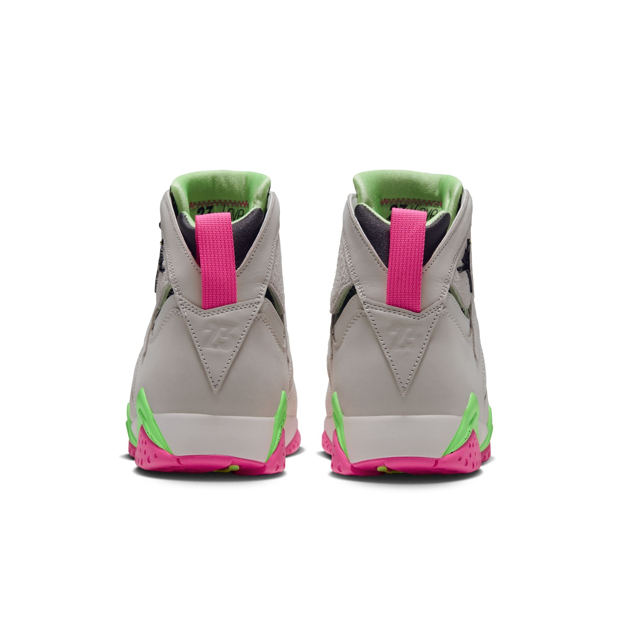 Air Jordan 7 Retro Tennis Day Phantom Anthracite Lime Blast Pink Blast IV6508-030 | Pro Feet