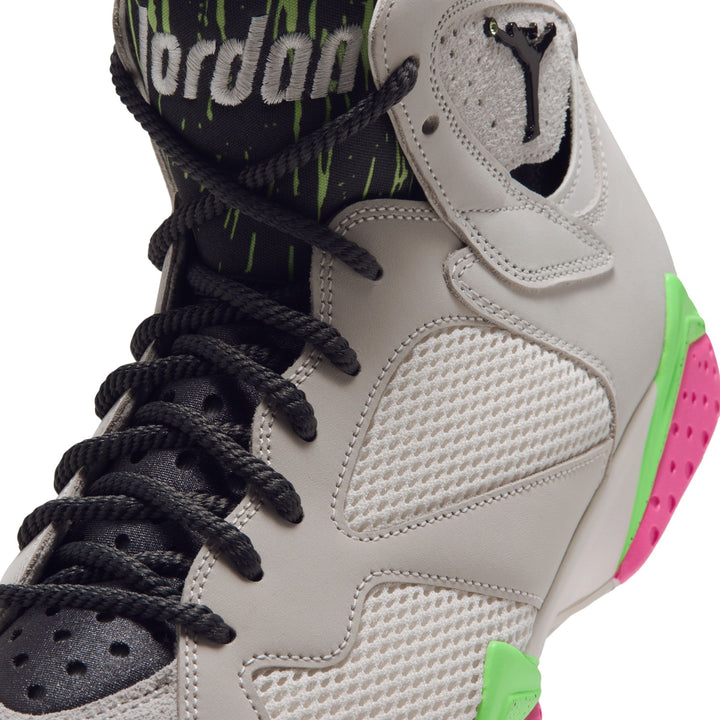 Air Jordan 7 Retro Tennis Day Phantom Anthracite Lime Blast Pink Blast IV6508-030 | Pro Feet
