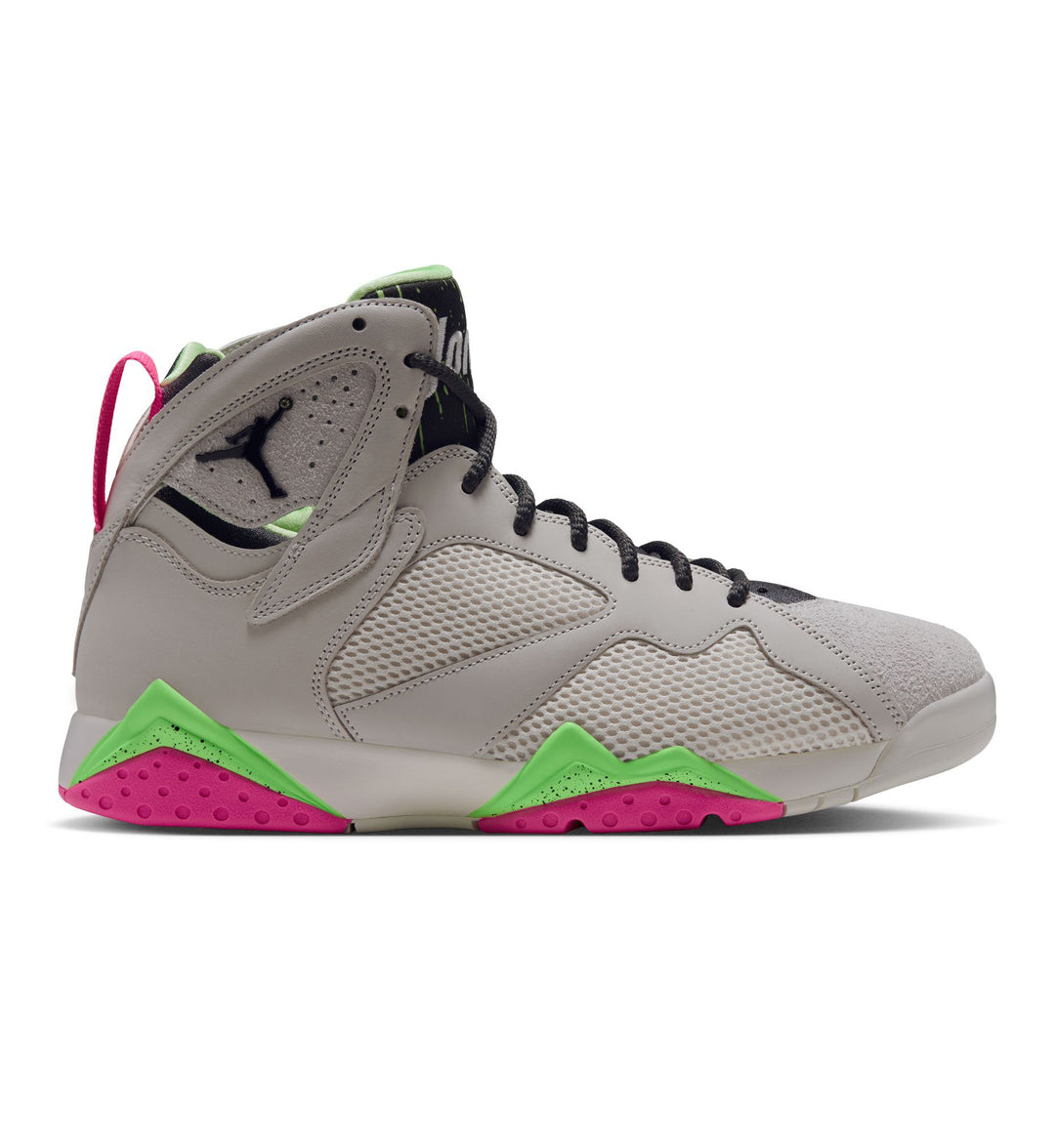 Air Jordan 7 Retro Tennis Day Phantom Anthracite Lime Blast Pink Blast IV6508-030 | Pro Feet