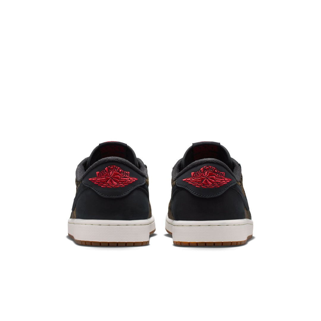 Air Jordan 1 Low OG Laser Black Varsity Red Summit White IV6750-001 | Pro Feet