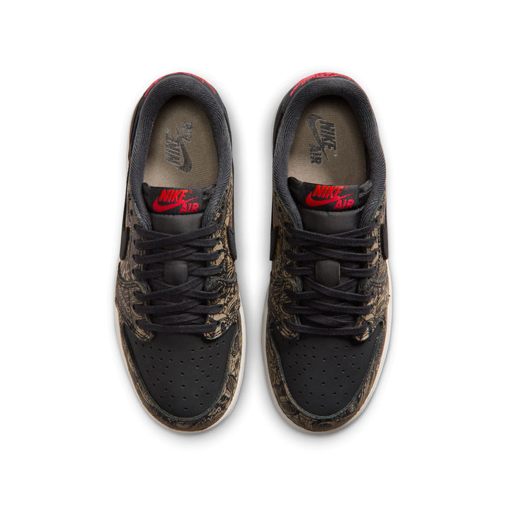 Air Jordan 1 Retro Low OG Laser GS Black Varsity Red Summit White IV7010-001 | Pro Feet