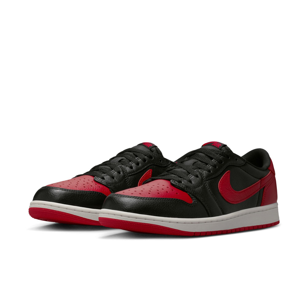 Air Jordan 1 Retro Low OG Black Varsity Red Summit White IW6276-001 | Pro Feet
