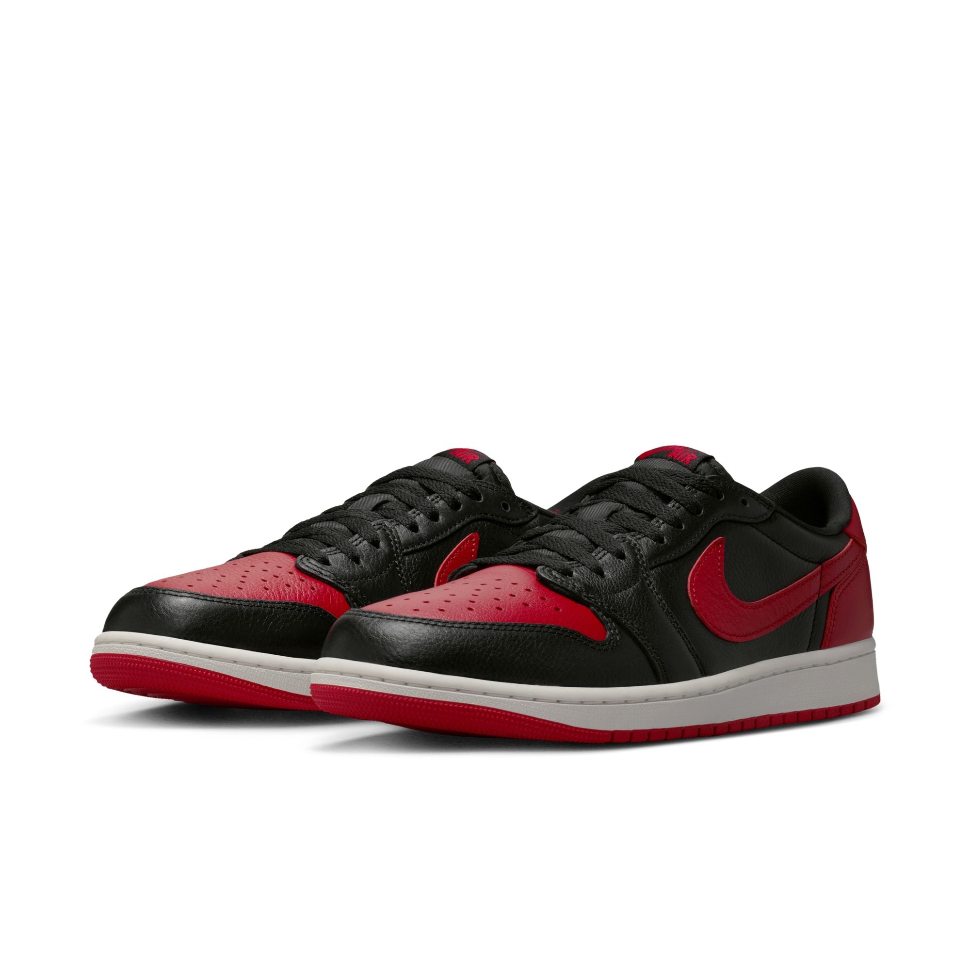 Air Jordan 1 Retro Low OG Black Varsity Red Summit White IW6276-001 | Pro Feet