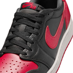 Air Jordan 1 Retro Low OG Black Varsity Red Summit White IW6276-001 | Pro Feet
