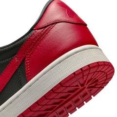 Air Jordan 1 Retro Low OG Black Varsity Red Summit White IW6276-001 | Pro Feet