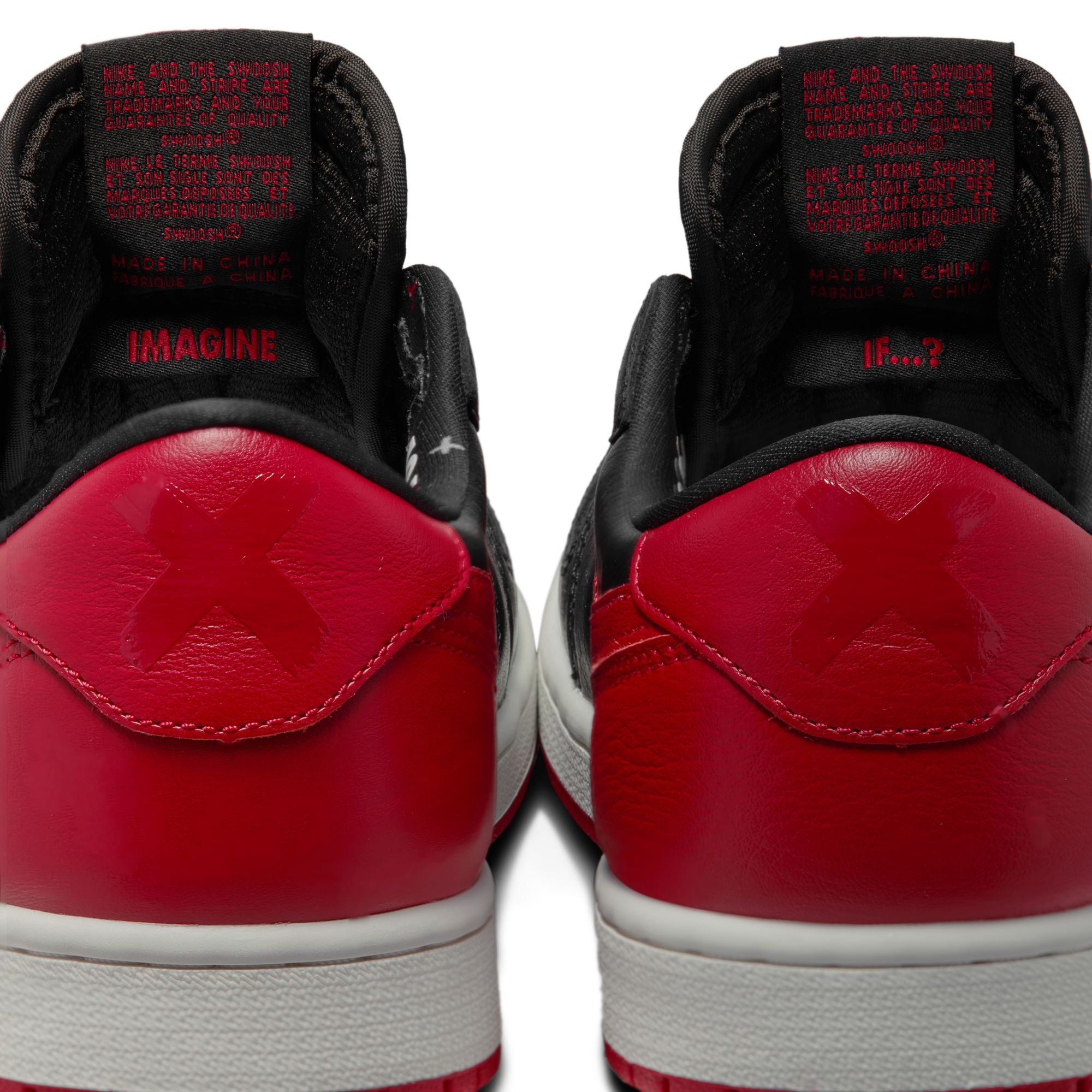 Air Jordan 1 Retro Low OG Black Varsity Red Summit White IW6276-001 | Pro Feet