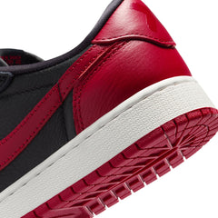 Air Jordan 1 Retro Low OG GS Black Varsity Red Summit White IW6277-001 | Pro Feet
