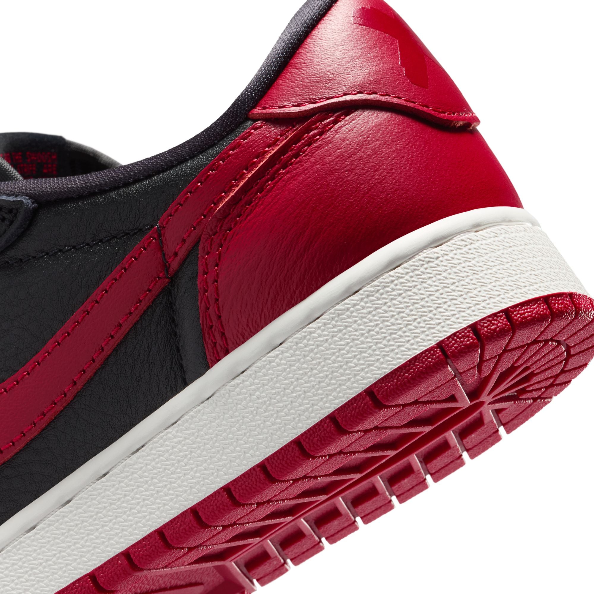 Air Jordan 1 Retro Low OG GS Black Varsity Red Summit White IW6277-001 | Pro Feet